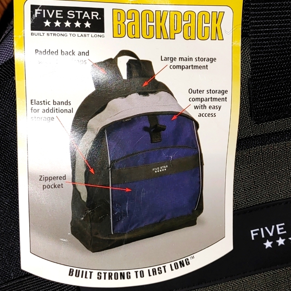 Back Pack bag NEW